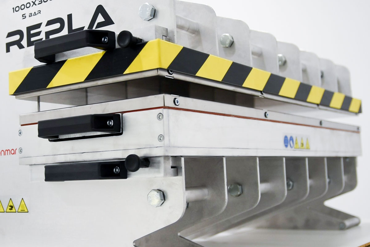 Repla - Vulcanizers for Rubber Conveyor Belts - Repair